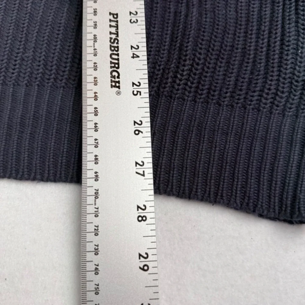 LL Bean Men's Cotton Crewneck‎ Pullover Sweater Dark Gray XL Regular